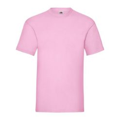 Koszulka Unisex Dla Dorosłych Valueweight. Czerwone bluzki FRUIT OF THE LOOM, m, bez wzorów, sportowe, bez kołnierzyka, bez ramiączek. Za 35.99 zł.