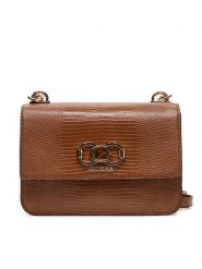 Guess Torebka Salinge HWKG96 24200 Brązowy. Brązowe listonoszki Guess, z aplikacjami, ze skóry, bez dodatków. Za 589.99 zł.