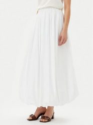PINKO Spódnica maxi Johnny 105214 A2LD Biały Regular Fit. Białe spódnice Pinko, l, bez wzorów, z bawełny, maxi. Za 839.99 zł.