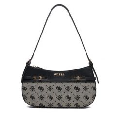 Torebka Guess. Czarne torebki klasyczne Guess, z aplikacjami, bez dodatków. Za 589.99 zł.