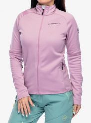 Bluza rozpinana damska La Sportiva Elements Jkt. Czerwone bluzy La Sportiva, s, bez wzorów, z lyocellu, bez kaptura. Za 445.49 zł.