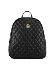 Beverly Hills Polo Club Plecak BHPC-K-037-06 Czarny. Czarne plecaki Beverly Hills Polo Club, bez wzorów, z materiału. Za 249.99 zł.