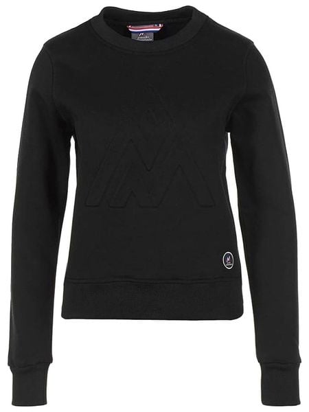 Peak Mountain Bluza w kolorze czarnym rozmiar: S. Czarne bluzy Peak Mountain, s, bez wzorów, z bawełny, bez kaptura. Za 129.95 zł.