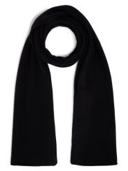 Marie Lund szalik z czystego kaszmiru Kobiety Kaszmir czarny, ONE SIZE. Czarne szaliki Marie Lund, bez wzorów, z kaszmiru, klasyczne. Za 449.95 zł.