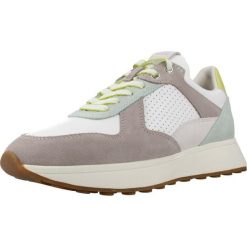 Buty GEOX D AMABEL Biały. Białe trekkingi Geox, z tkaniny, trekkingowe. Za 306.99 zł.