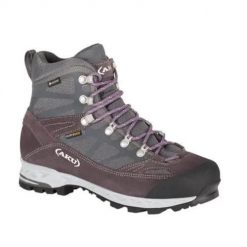 Buty trekkingowe damskie Aku 847568. Szare trekkingi Aku, z gore-texu, za kostkę, trekkingowe. Za 599.00 zł.