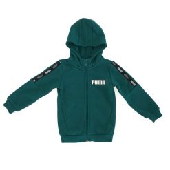 Puma Bluza Tape 67407313. Szare bluzy Puma, bez wzorów, z bawełny, bez kaptura. Za 152.99 zł.