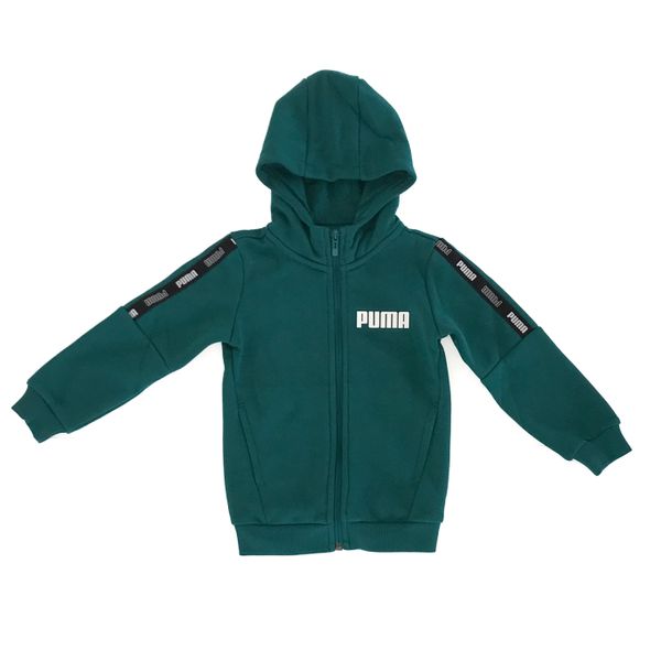 Puma Bluza Tape 67407313. Szare bluzy Puma, bez wzorów, z bawełny, bez kaptura. Za 166.99 zł.