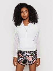 New Balance Bluza techniczna WJ01268 Biały Relaxed Fit. Białe bluzy New Balance, s, bez wzorów, z syntetyku, bez kaptura. Za 249.99 zł.