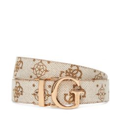 Pasek Damski Guess. Białe paski Guess, z aplikacjami. Za 269.99 zł.