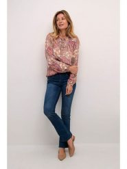 Cream Bluzka w kolorze jasnoróżowym rozmiar: S/M. Różowe bluzki Cream, m, bez wzorów, z wiskozy, bez kołnierzyka, bez ramiączek. Za 105.88 zł.