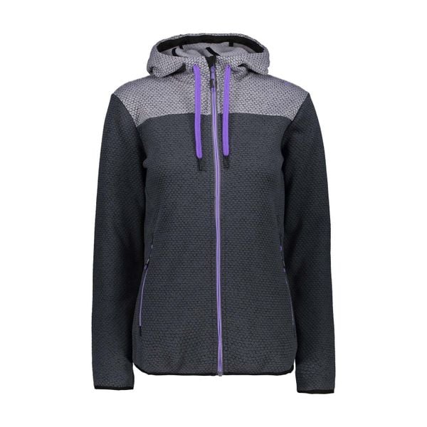 Bluza damska z kapturem CMP. Szare bluzy CMP, l, bez wzorów, z materiału, z kapturem. Za 313.45 zł.