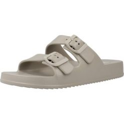Sandały IGOR S10318 Brązowy. Brązowe sandały Igor, bez wzorów, z syntetyku, bez obcasa, bez zapięcia. Za 157.99 zł.