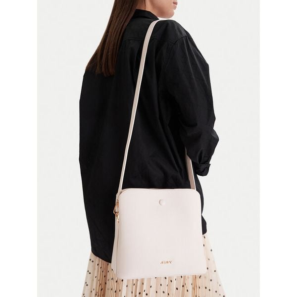 Torebka JENNY. Czerwone torebki klasyczne Jenny, bez wzorów, bez dodatków. Za 129.99 zł.