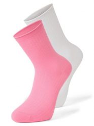 Puma Skarpety Kobiety wyrazisty róż|biały, 35-38. Białe skarpety Puma, bez wzorów, z bawełny. Za 24.95 zł.