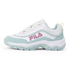 Buty damska FILA Strada Logo. Białe obuwie sportowe Fila, bez zapięcia. Za 259.99 zł.