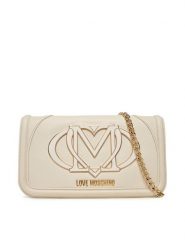 LOVE MOSCHINO Torebka JC4010PP1NLG0110 Écru. Torebki klasyczne Love Moschino, bez wzorów, ze skóry, bez dodatków. Za 859.99 zł.