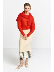 Rich & Royal Koszulka w kolorze czerwonym rozmiar: M. Czerwone bluzki Rich & Royal, m, bez wzorów, z bawełny, bez kołnierzyka, bez ramiączek. Za 115.24 zł.