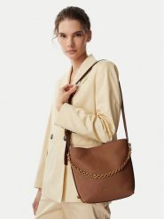 MICHAEL Michael Kors Torebka 30T6AUEM5L Brązowy. Brązowe torebki klasyczne MICHAEL Michael Kors, bez wzorów, ze skóry, bez dodatków. Za 1,329.00 zł.