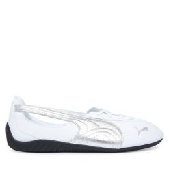 Baleriny Puma. Białe baleriny Puma, bez wzorów, bez obcasa. Za 399.99 zł.