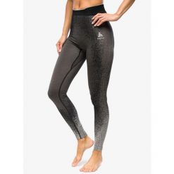 Legginsy termoaktywne damskie Odlo Blackcomb Eco BL Bottom Long. Czarne bielizna sportowa Odlo, xs, bez wzorów. Za 287.99 zł.