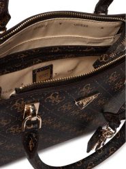 Guess Torebka HWQG96 72050 Brązowy. Brązowe torebki klasyczne Guess, z aplikacjami, ze skóry, bez dodatków. Za 639.99 zł.