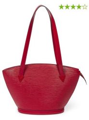 Louis Vuitton Skórzana torebka "St-Jacques" w kolorze czerwonym - 24 x 23 x 10 cm rozmiar: onesize. Czerwone torby na ramię Louis Vuitton, bez wzorów, z materiału, na ramię, bez dodatków. Za 3,145.99 zł.