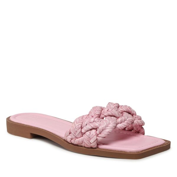 Klapki Jenny Fairy. Czerwone klapki Jenny Fairy, bez wzorów, bez obcasa. Za 119.99 zł.