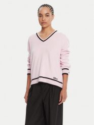 Liu Jo Sport Sweter TF5229 MS59L Różowy Regular Fit. Czerwone swetry Liu Jo Sport, l, bez wzorów, z syntetyku, bez ramiączek. Za 719.99 zł.
