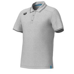 Koszulka polo Arena Team Polo shirt Solid Cotton. Szare koszulki polo Arena, xl, bez wzorów, z bawełny, bez kołnierzyka, bez ramiączek. Za 218.00 zł.