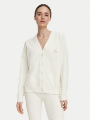 Guess Kardigan O6BR01 Z1143 Kremowy Relaxed Fit. Białe kardigany Guess, l, z aplikacjami, z syntetyku. Za 294.99 zł.