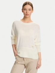Armani Exchange Sweter XW000772 AF16602 U1003 Écru Relaxed Fit. Swetry Armani Exchange, xl, bez wzorów, z wełny, bez ramiączek. Za 659.99 zł.