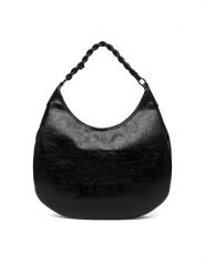 Just Cavalli Torebka 80RA4BC2 ZSD86 Czarny. Czarne torebki klasyczne Just Cavalli, bez wzorów, ze skóry, bez dodatków. Za 849.99 zł.