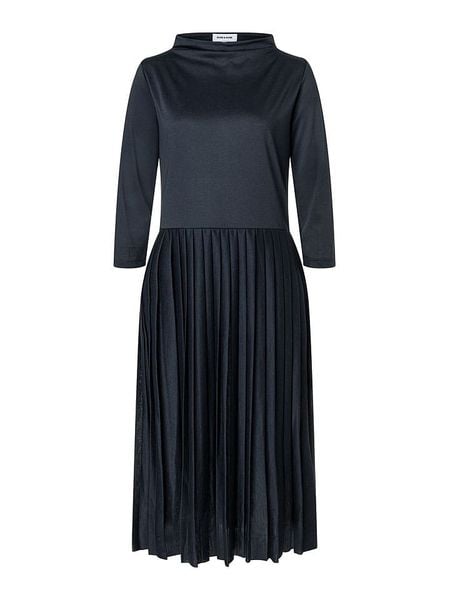 More & More Sukienka w kolorze granatowym rozmiar: 42. Niebieskie sukienki More & More, bez wzorów, bez kołnierzyka, bez ramiączek, midi. Za 222.94 zł.