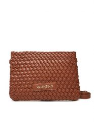 Valentino Torebka Shantel VBS8Y617 Brązowy. Brązowe listonoszki Valentino, bez wzorów, ze skóry, bez dodatków. Za 349.99 zł.