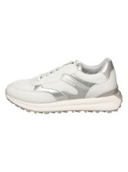 S.Oliver Sneakersy w kolorze biało-srebrnym rozmiar: 38. Białe trampki S.Oliver, bez wzorów, bez zapięcia. Za 203.45 zł.