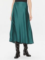 Samsøe Samsøe Spódnica midi Victoria Bias F23300149 Zielony Regular Fit. Zielone spódnice Samsøe & Samsøe, xs, bez wzorów, z wiskozy, midi. Za 369.99 zł.