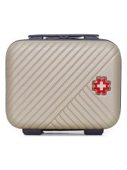 SWISS KOPPER Kosmetyczka "Spiez" w kolorze beżowym - 30 x 23 x 16 cm rozmiar: onesize. Brązowe kufry i kosmetyczki SWISS KOPPER, bez wzorów, z materiału, bez dodatków. Za 73.99 zł.