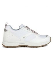 Geox Sneakersy "Braies" w kolorze białym rozmiar: 41. Białe trampki Geox, bez wzorów, z gumy, bez zapięcia. Za 109.52 zł.