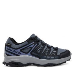 Trekkingi Salomon. Szare trekkingi Salomon, z gore-texu, trekkingowe. Za 339.99 zł.