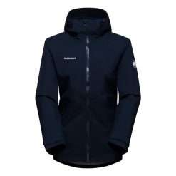 Kurtka przeciwdeszczowa damska Mammut Convey Tour HS Hooded. Niebieskie kurtki sportowe Mammut, m, bez wzorów, bez kaptura, trekkingowe. Za 1,065.65 zł.