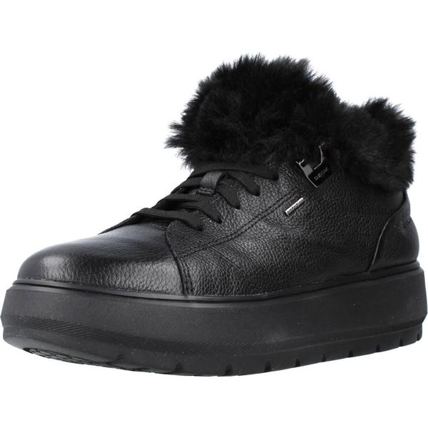 Buty GEOX D KAULA B ABX Czarny. Czarne trekkingi Geox, ze skóry, trekkingowe. Za 410.99 zł.