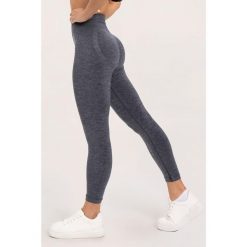 Legginsy fitness damskie Gym Glamour seamless push up. Szare legginsy GYM GLAMOUR, s, bez wzorów. Za 169.99 zł.