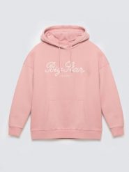 Bluza damska z kapturem różowa Raisa 601. Czerwone bluzy Big Star, l, bez wzorów, z dzianiny, z kapturem. Za 249.99 zł.