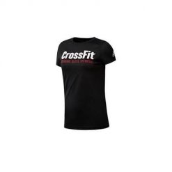 Koszulka sportowa damska Reebok Fef Speedwick. Czarne koszulki sportowe Reebok, bez wzorów, bez ramiączek. Za 146.00 zł.