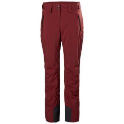 Spodnie narciarskie dla kobiet Helly Hansen Legendary. Czerwone spodnie narciarskie Helly Hansen, bez wzorów, narciarskie. Za 814.55 zł.