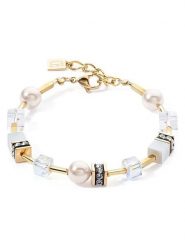 COEUR DE LION Bransoletka z kryształami Swarovski rozmiar: onesize. Białe bransoletki COEUR DE LION, z kryształem, szklane. Za 184.95 zł.
