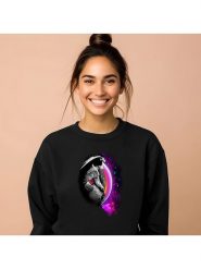 WOOOP Bluza "Infinity" w kolorze czarnym rozmiar: M. Czarne bluzy Wooop, m, bez wzorów, z bawełny, bez kaptura. Za 100.99 zł.