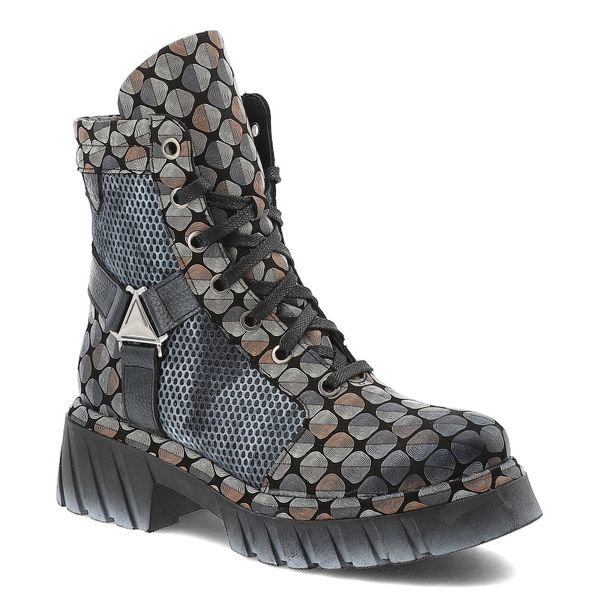 Multikolor Botki Maciejka Stylowe Obuwie Damskie Premium. Szare botki Maciejka, na zimę, bez wzorów, ze skóry, bez obcasa, na koturnie, bez zapięcia. Za 577.99 zł.