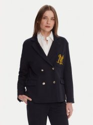 Maryley Marynarka 25IB288/M02/07BL Granatowy Regular Fit. Niebieskie marynarki i żakiety Maryley, m, bez wzorów, z syntetyku. Za 649.99 zł.